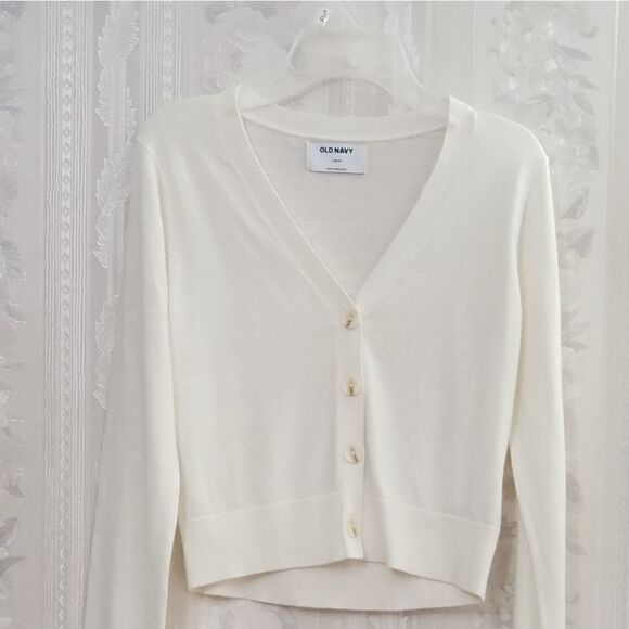 Old Navy Girl V-Neck Cardigan - Picture 4 of 4